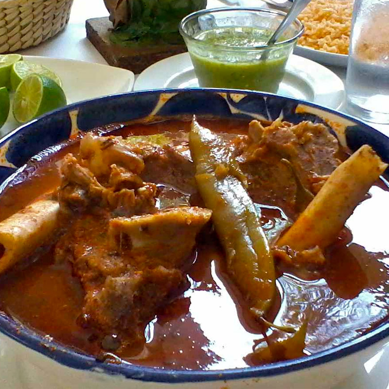 Mole de Caderas Donde comer en Tehuacan